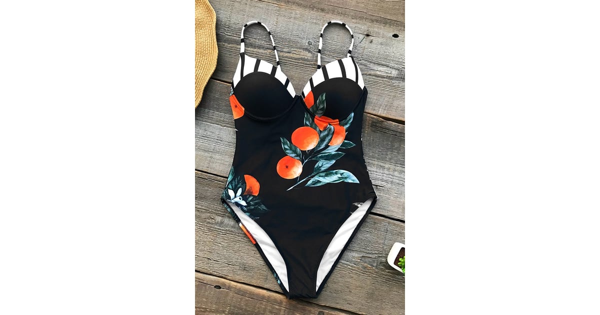 cupshe orange one piece