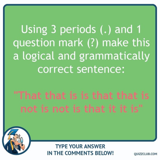 Grammar Punctuation Puzzle