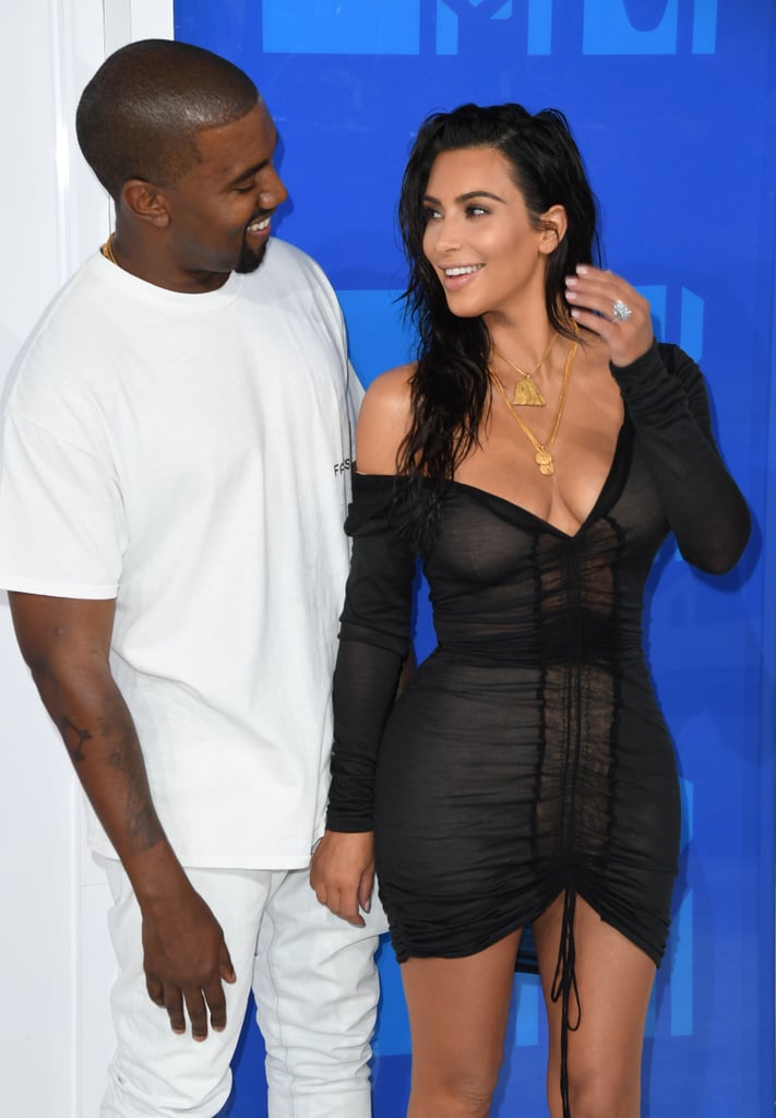 Kim Kardashian New Diamond Ring at MTV Video Music Awards