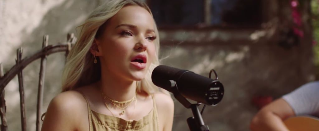 Dove Cameron Singing Coldplay's "Hymn For the Weekend" Video
