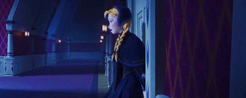 When Anna and Elsa's parents die in Frozen.