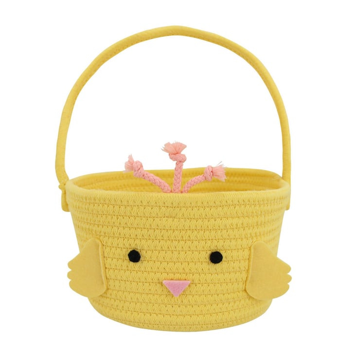 A Cute Easter Basket Spritz Easter Rope Basket Chick The Best Easter