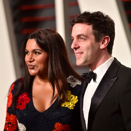 Mindy Kaling and BJ Novak at the Vanity Fair Party 2017