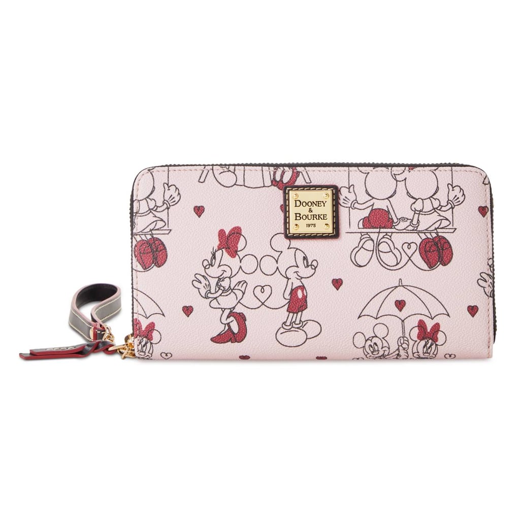 A Cute and Useful Gift: Mickey and Minnie Mouse Valentine Dooney & Bourke Wristlet Wallet
