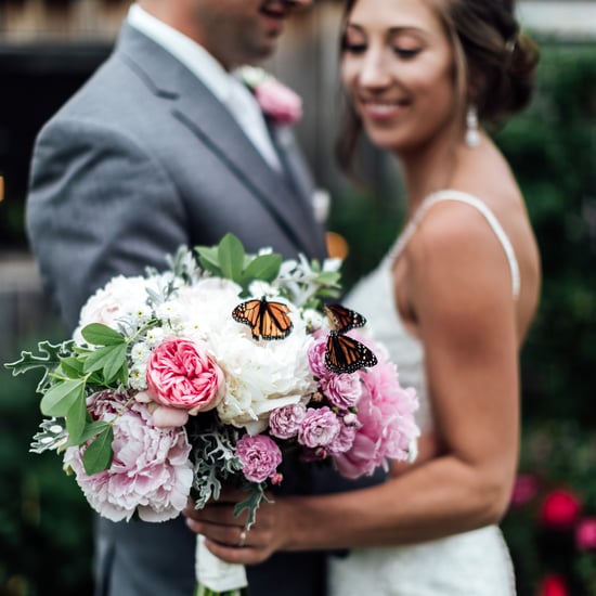 Butterfly Release at Wedding to Honor a Loved One