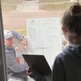 When a Kid Asked Her Math Teacher For Help, He Showed Up on Her Front Porch With a White Board