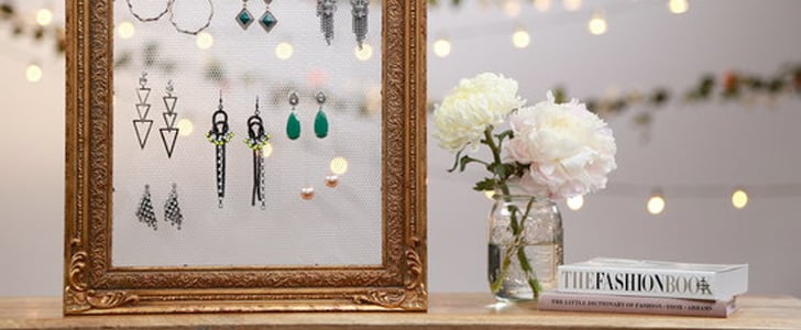 Frame Earring Holder DIY | Video