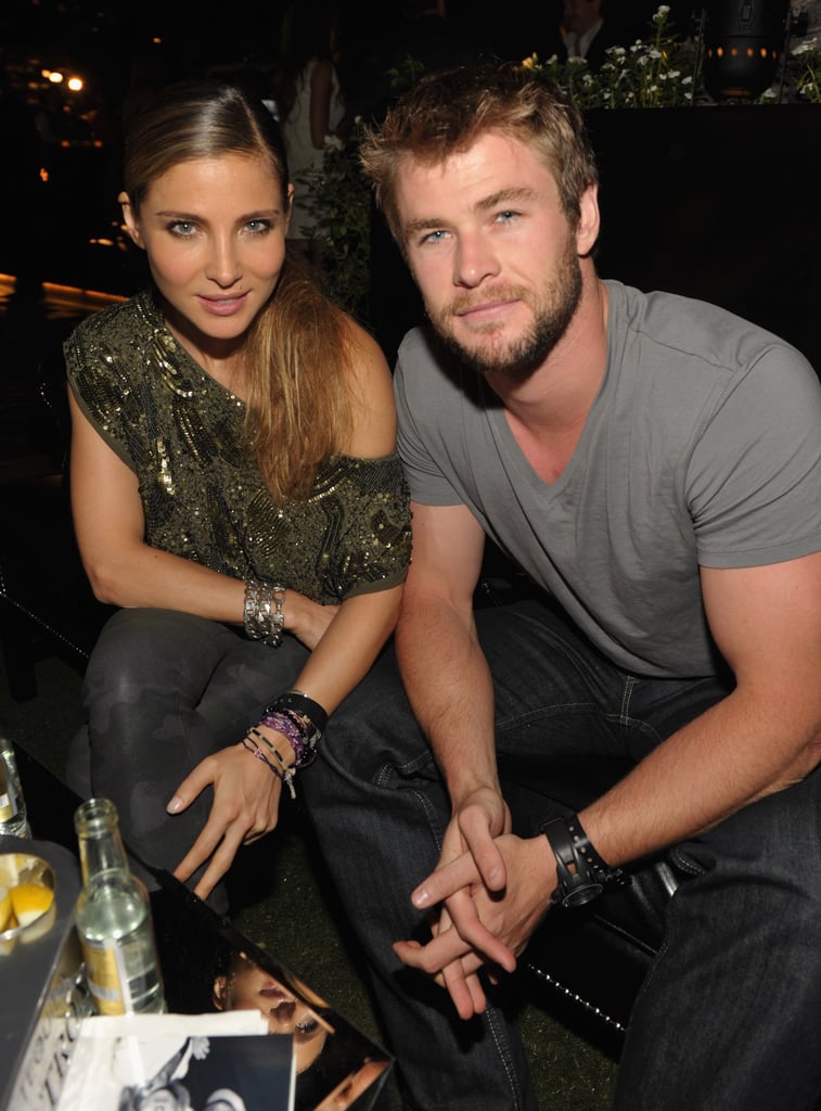 Cute Pictures of Chris Hemsworth and Elsa Pataky