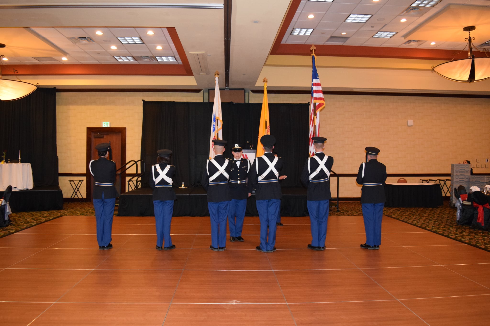 UNM ROTC Color Guard
