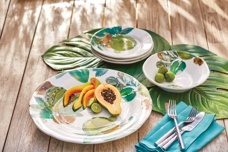 Set a table fit for the tropics