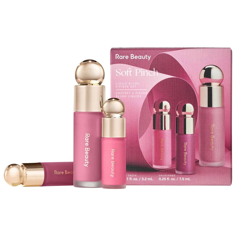 Best Beauty Gift For Her: Rare Beauty Soft Pinch Liquid Blush 3 Piece Set