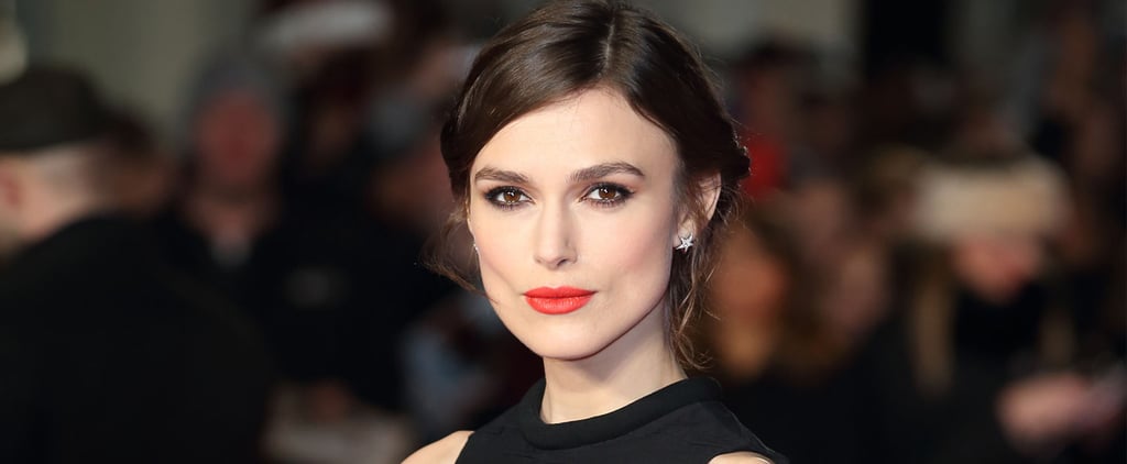 Keira Knightley in Red Lipstick 2014