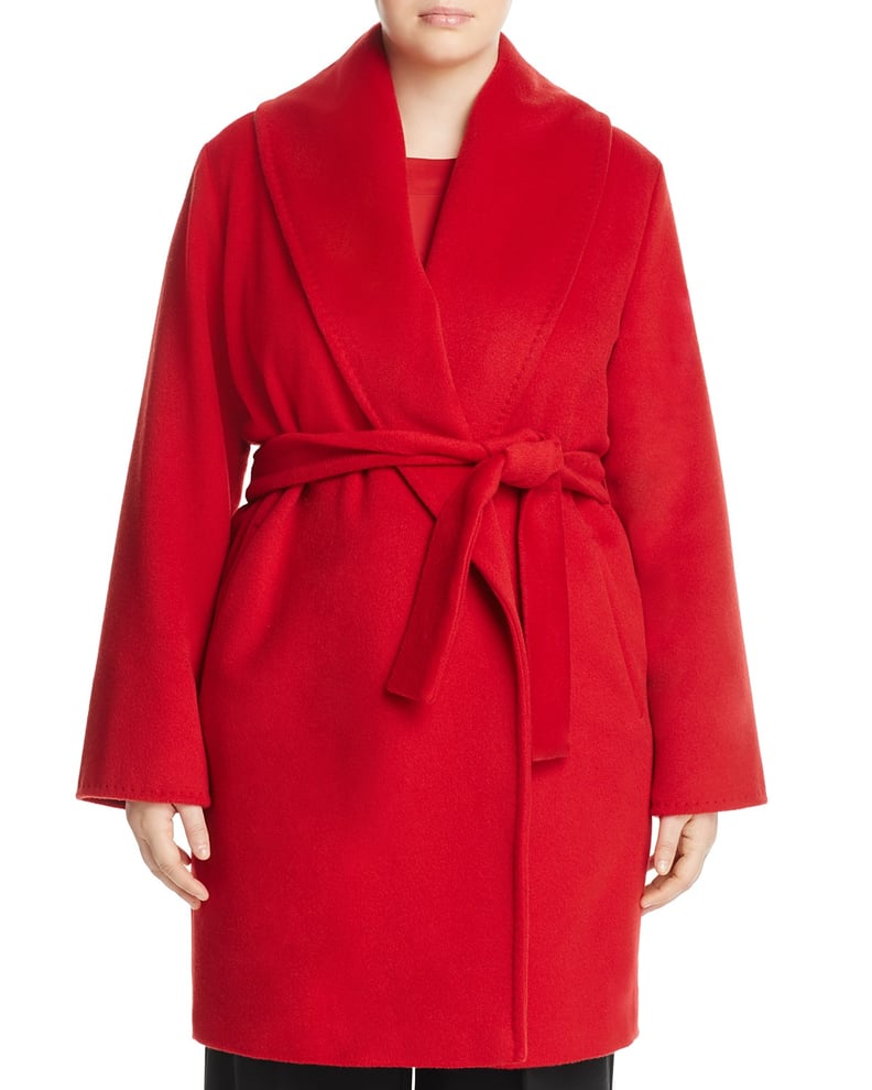 Marina Rinaldi Nuoto Virgin Wool-Cashmere Coat