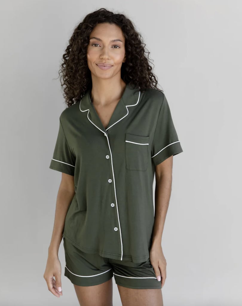 Cozy Earth Short Sleeve Bamboo Pajama Top