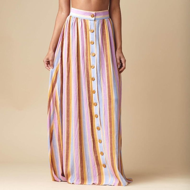 Montce Mallorca Stripe Cotton Edith Skirt