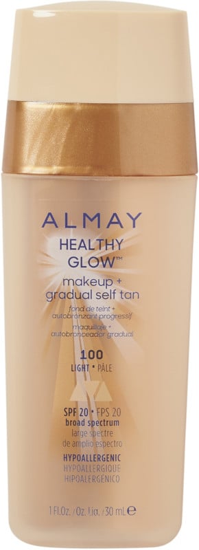 Almay Healthy Glow Makeup + Gradual Self Tan