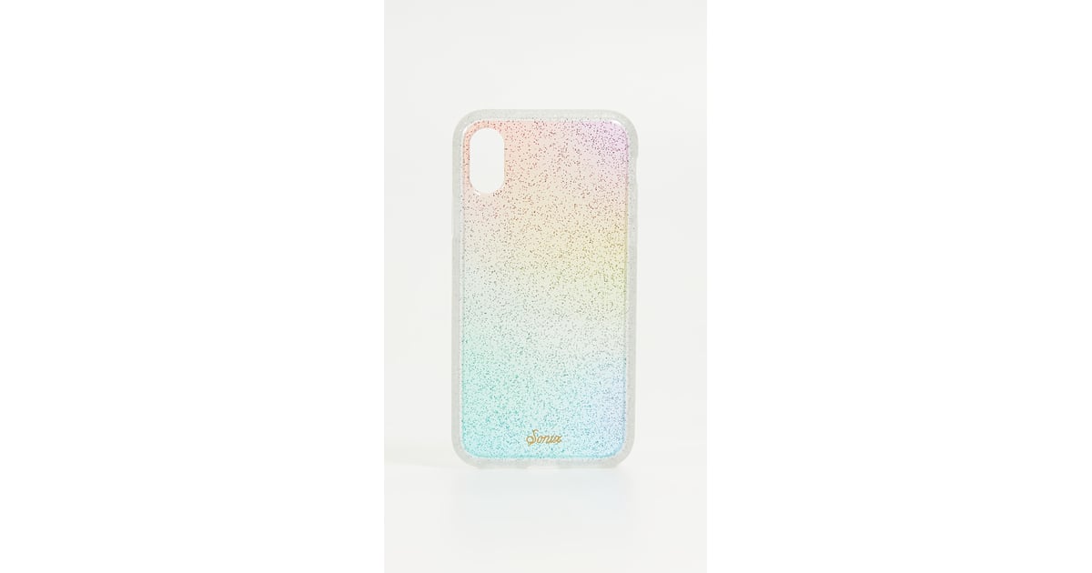 Sonix Rainbow Glitter iPhone XS/X Case Best Rainbow Gifts POPSUGAR