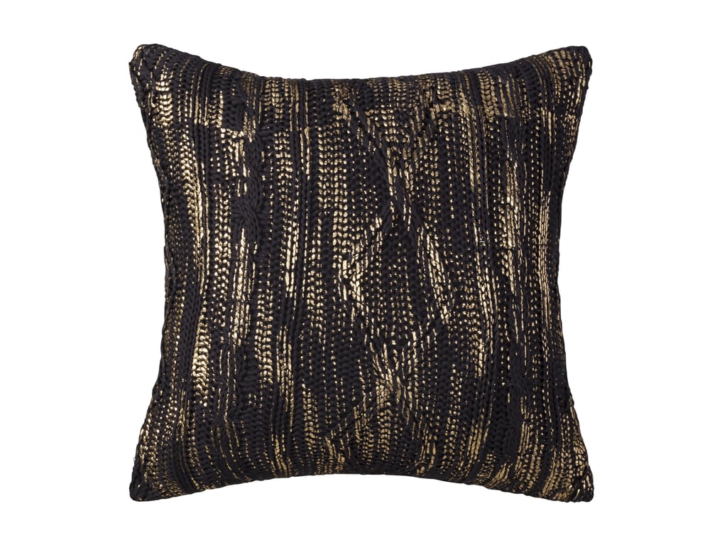 Metallic Cable Knit Pillow (25) Nate Berkus's Fall/Holiday 2015 Target Collection POPSUGAR