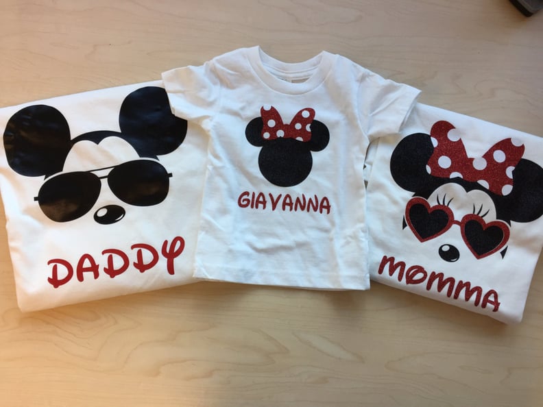 Disney Family Shirts With Sunglasses