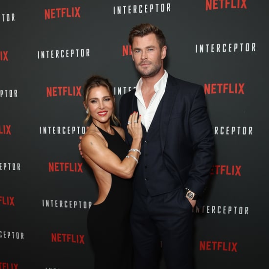 Chris Hemsworth and Elsa Pataky at Interception Premiere