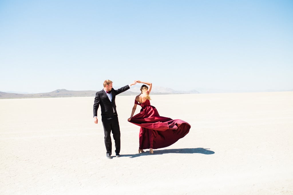 Sexy Desert Engagement Photo Shoot