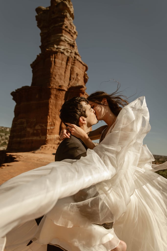 Intimate Outdoor Wedding at Palo Duro Canyon State Park