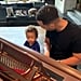 John Legend Plays Piano With Miles in Chrissy Teigen's Video