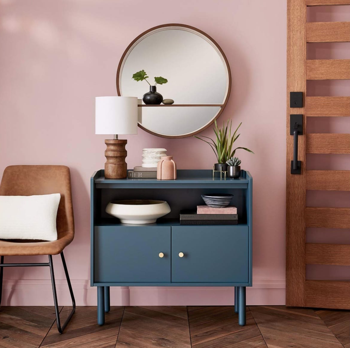 Double door discount accent cabinet
