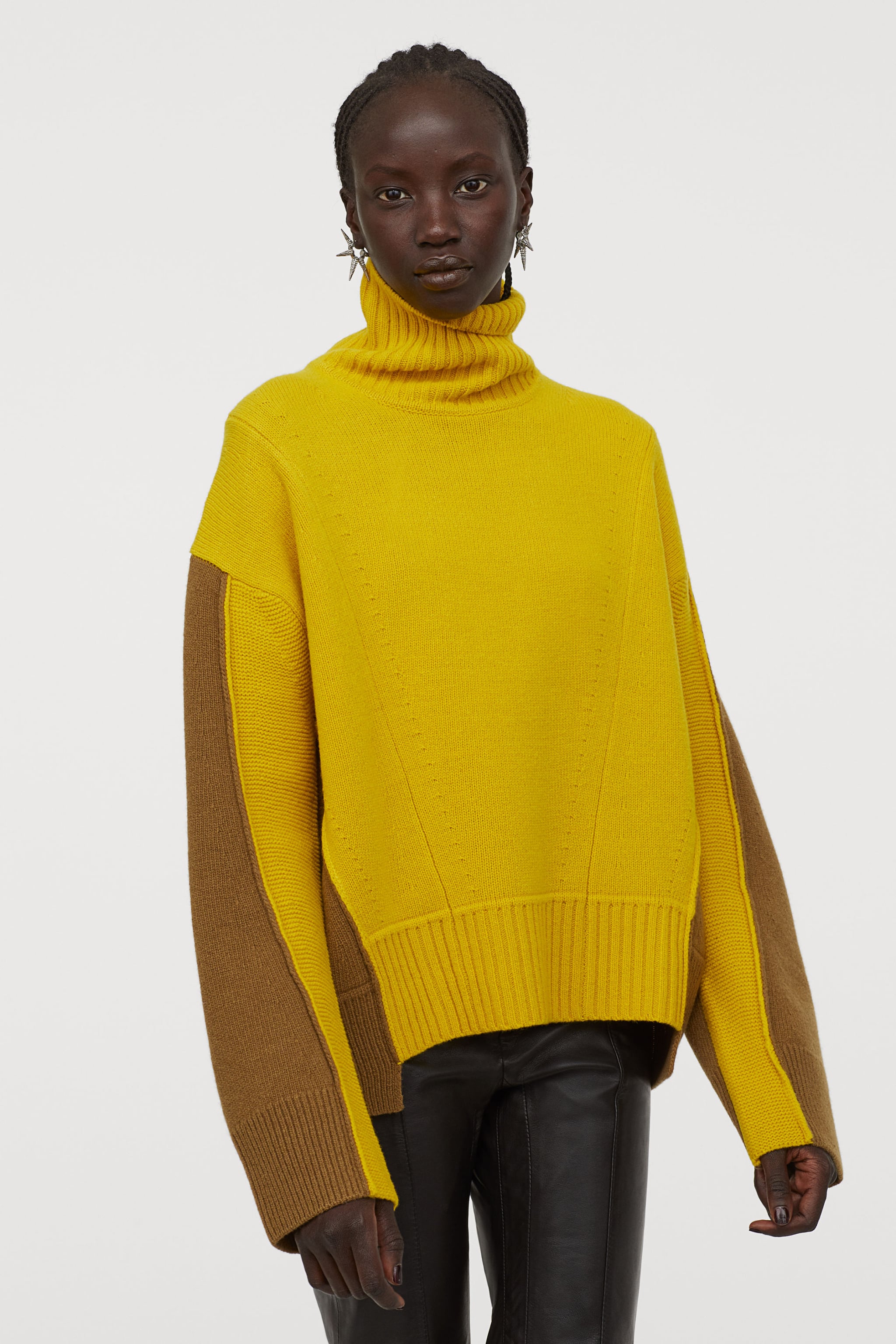 H M Wide cut Wool Sweater H M s New Studio Collection Is