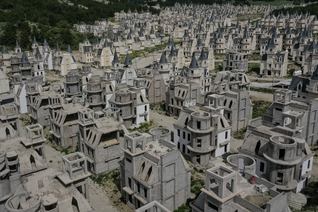 See a Ghost Town in Turkey Filled With Disney Castles