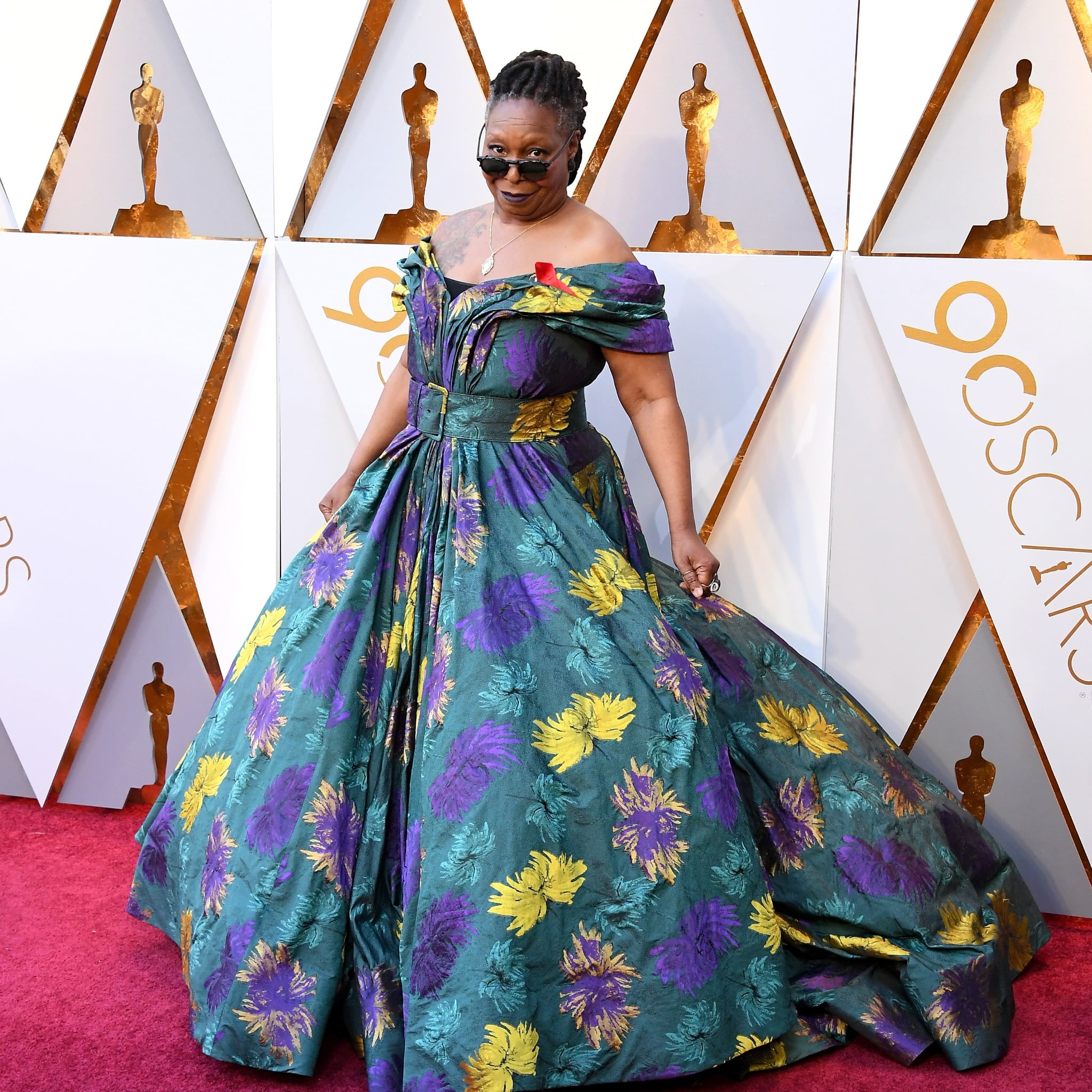 Whoopi Goldberg Oscars Dress 2018 | POPSUGAR Fashion