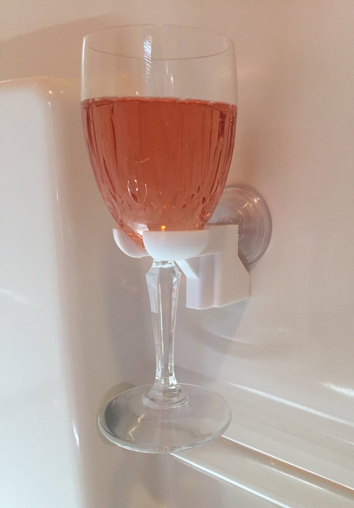 Bathtub Shower Wine Glass Holder (12) Drinking Gifts 25 and Under