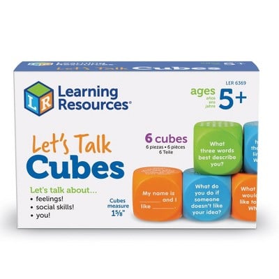 Learning Resources Let's Talk Cubes