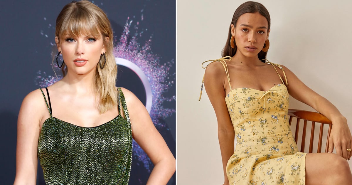 Taylor Swift Wore Yellow Reformation Dress On TikTok