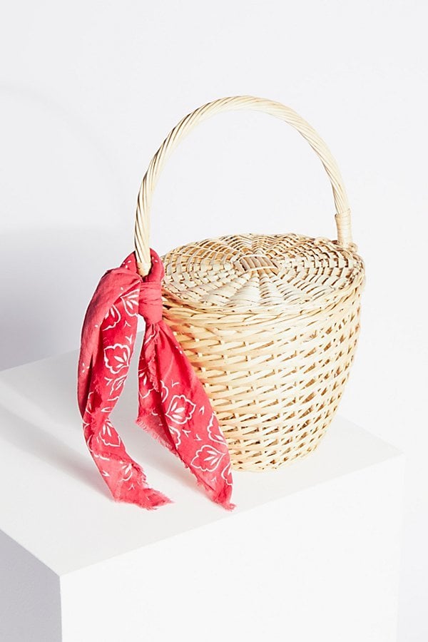 Free People Straw Basket