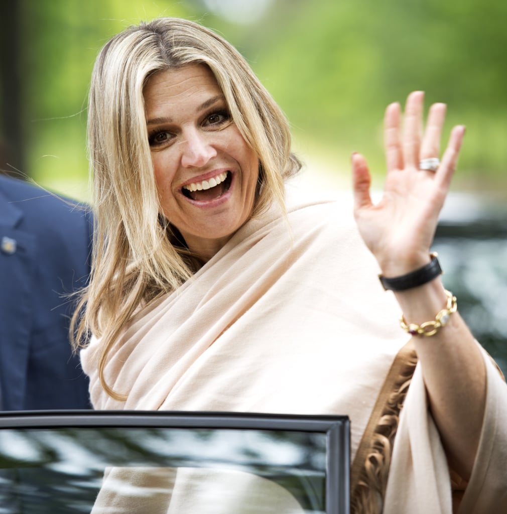 Queen Maxima of the Netherlands' Happy Faces