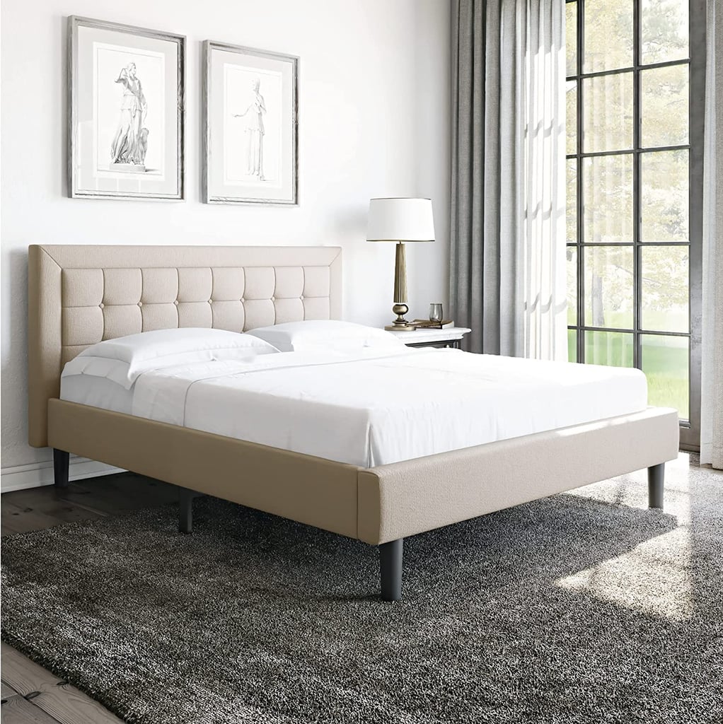 Furniture: Classic Brands Mornington Upholstered Platform Bed