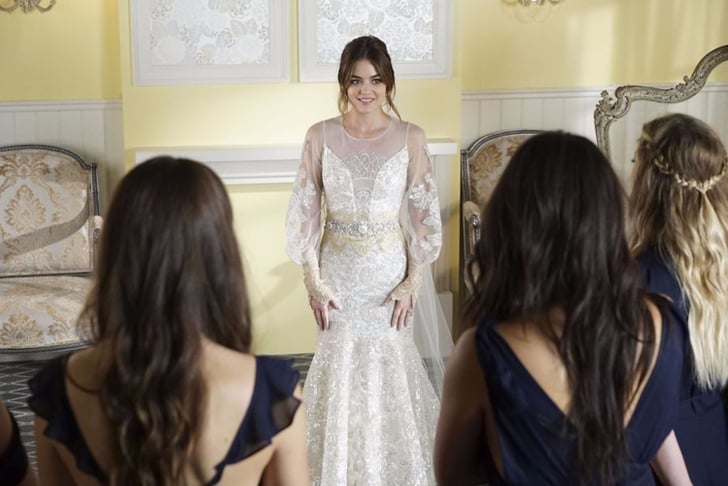 Aria S Wedding Dress On Pretty Little Liars Popsugar Fashion