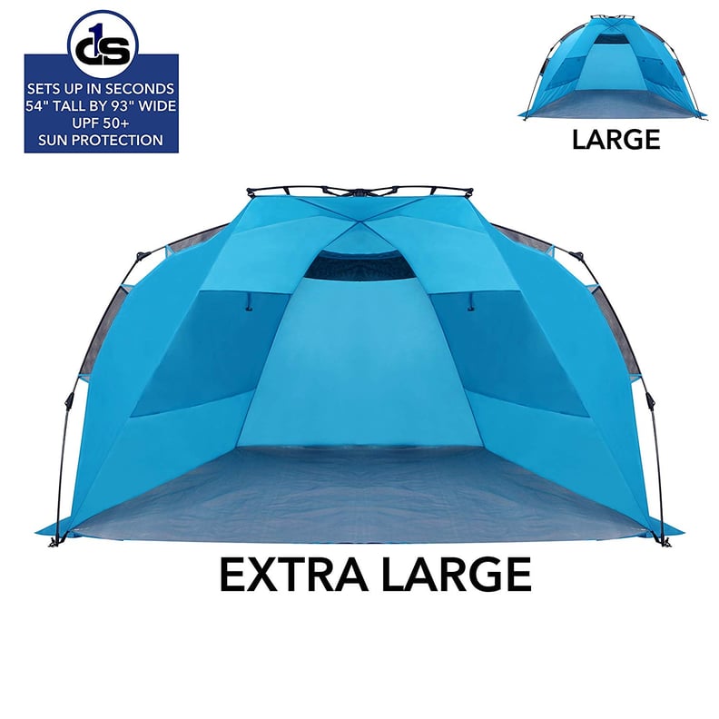 Beach Tent With UPF 50+ Sun Protection