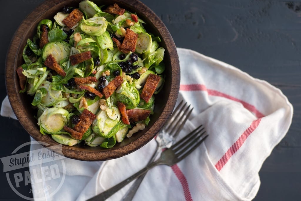 Brussels Sprouts, Blueberry & Bacon Salad Brussels Sprouts, Blueberry & Bacon Salad