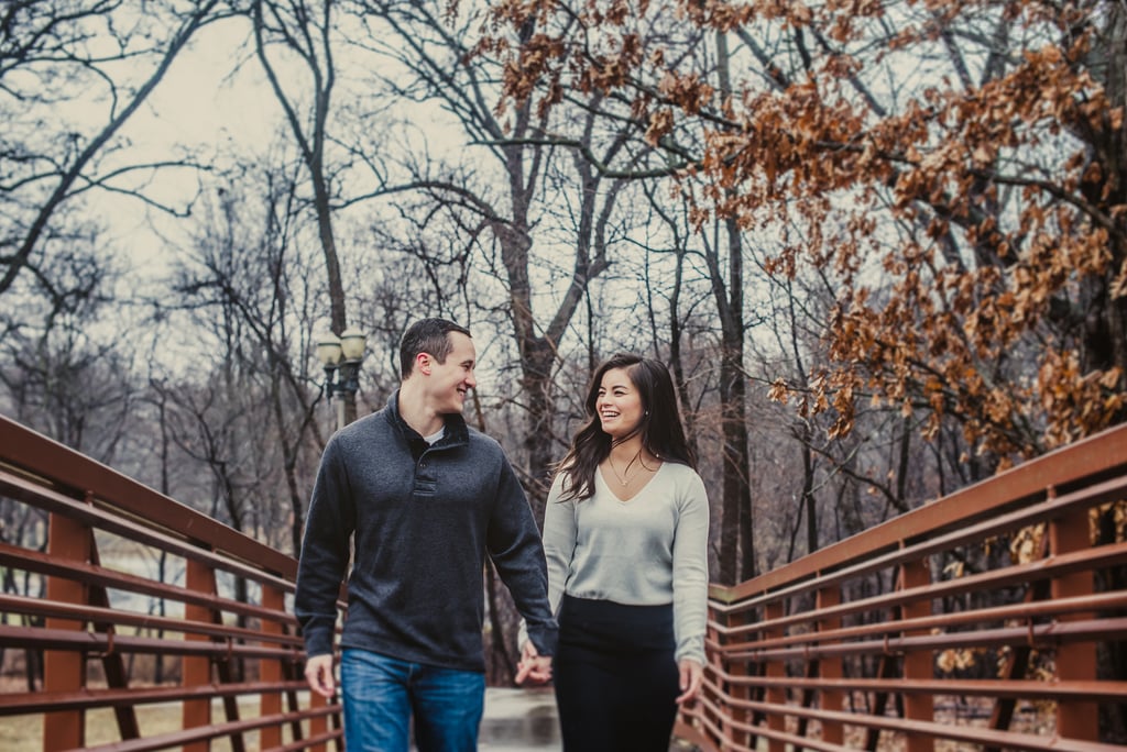 Rainy Engagement Shoot