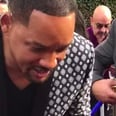 Will Smith Stayed in Character on the Aladdin Red Carpet For 2 Little Girls, and Aww, My Heart!