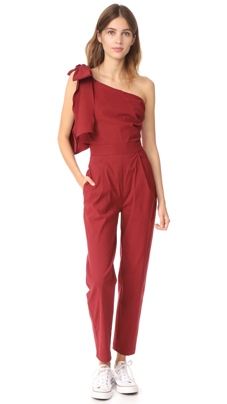 Sea Obi Tie Jumpsuit New York vs. California Style POPSUGAR Fashion