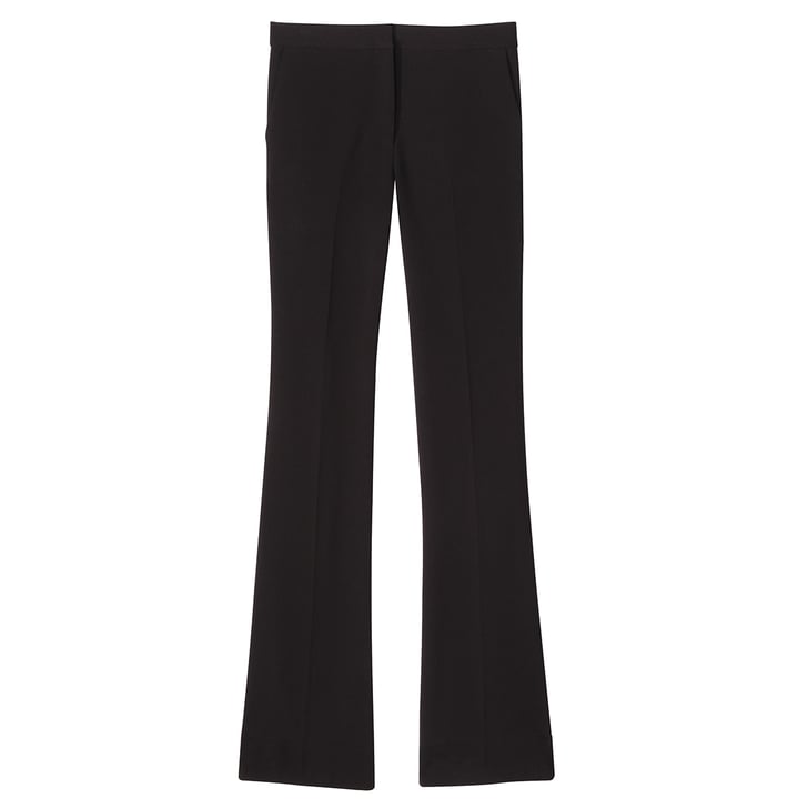 Black Twill Flared Trouser ($40) | Victoria Beckham Target ...