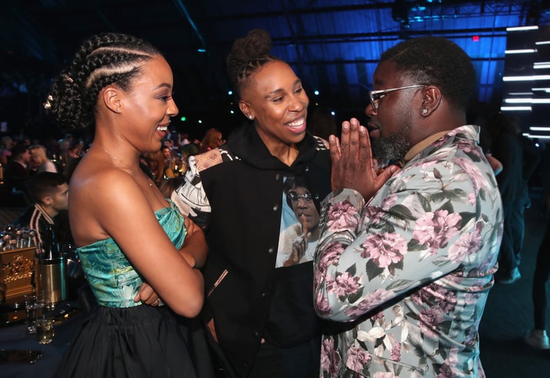 Alana Mayo, Lena Waithe, and Lil Rel Howery