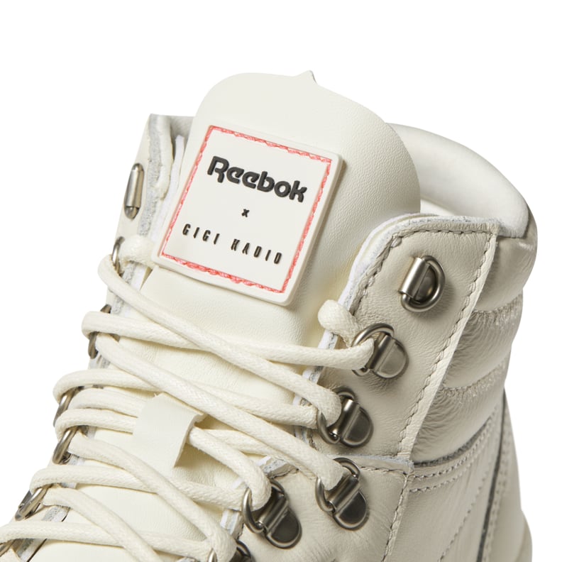 Reebok Freestyle Hi Nova Ripple x Gigi Hadid Sneakers in White