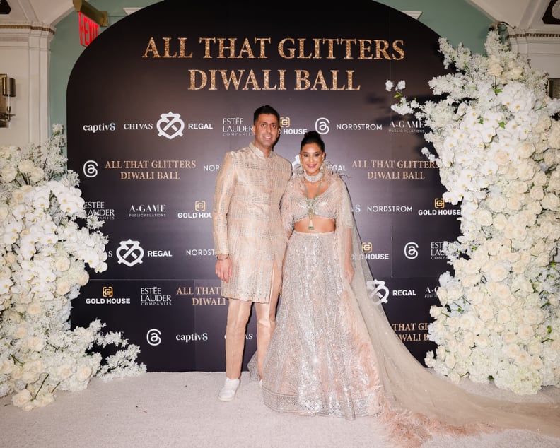 Pavit Randhawa and Jessel Taank at the New York City All That Glitters Diwali Ball