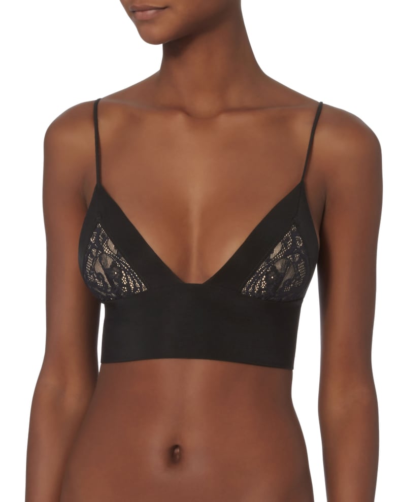 Lace Bralette, triangle lace bralette, black lace bralette, lace top, –  Dailyaccessoriez