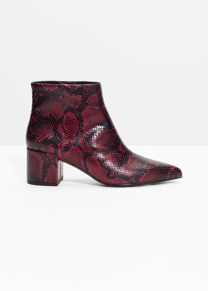 & Other Stories US Heeled Ankle Boots