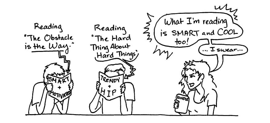 The Hardback vs. Kindle